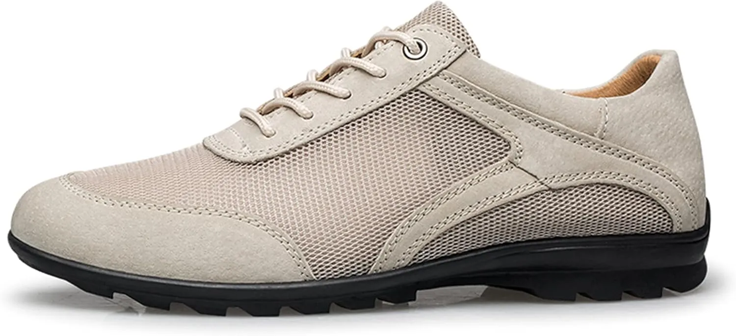 Minishion Trainers for Mens Fashion Casual Mesh Walking Sneakers