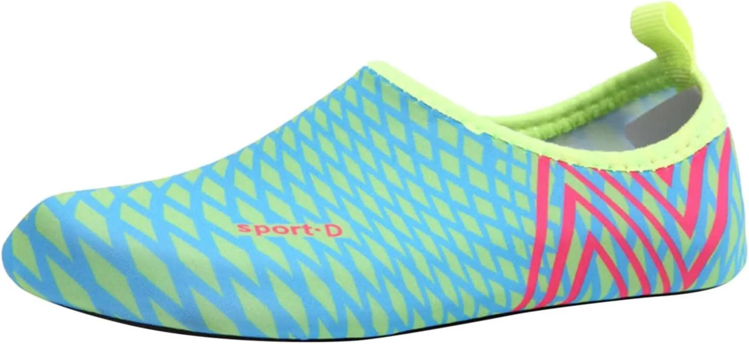Quick Dry Aqua Water Shoes for Men Women Barefoot Swim Beach Pool Surf Hiking Kayaking Diving Yoga Sports Lightweight Breathable Socks