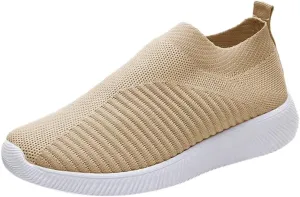 Women's Slip On Walking Shoes Running Comfortable Mens Running Shoes Wide Width Dressy Casual Shoes Women's Fashion Sneakers Red Tennis Shoe Cross Trainer Shoe