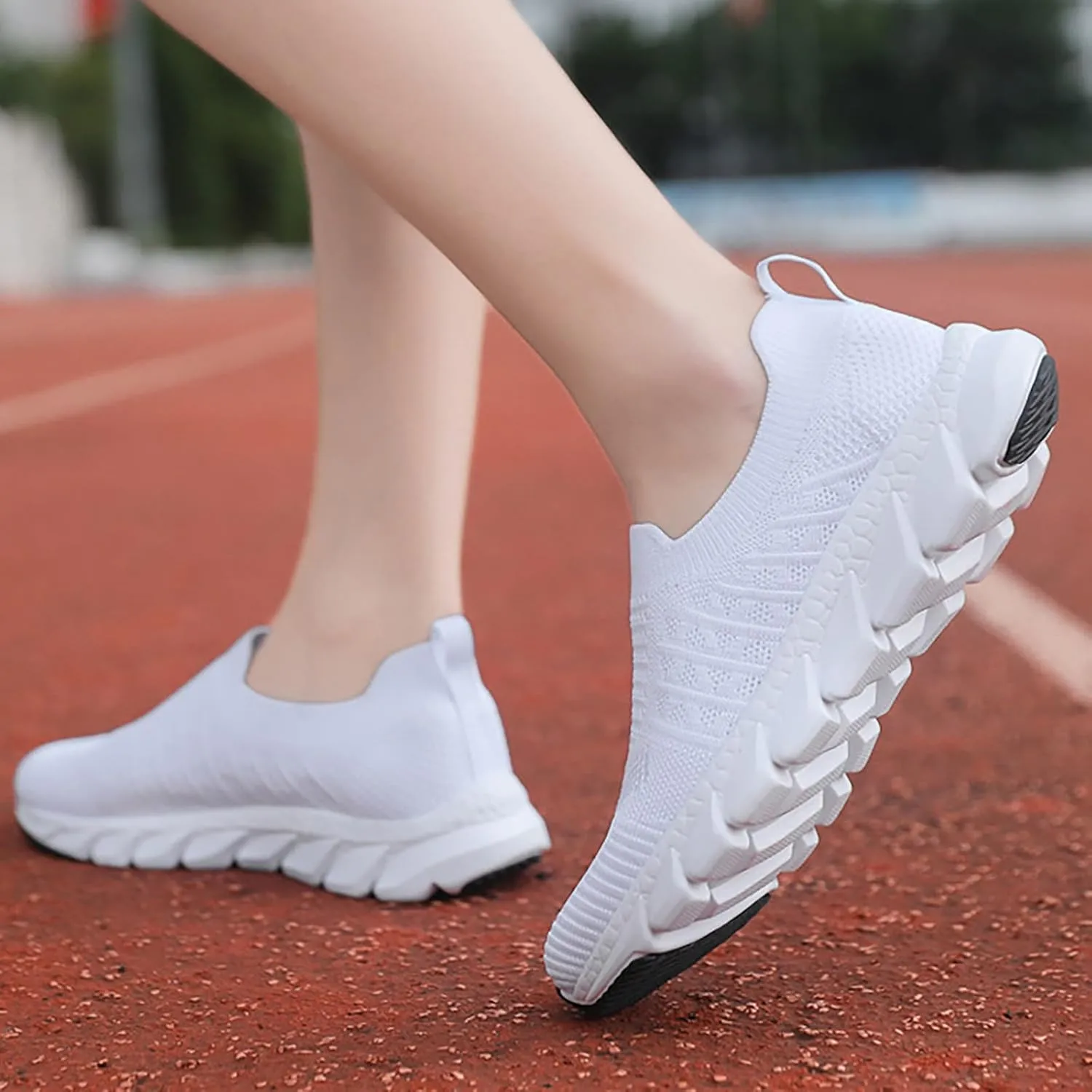 Women's Walking Shoes Cushion Comfortable Breeze Shoes Womens Running Shoes Dressy Shoes Dressy Casual White Sneakers Brown Tennis Shoe Loafers Dress Shoe